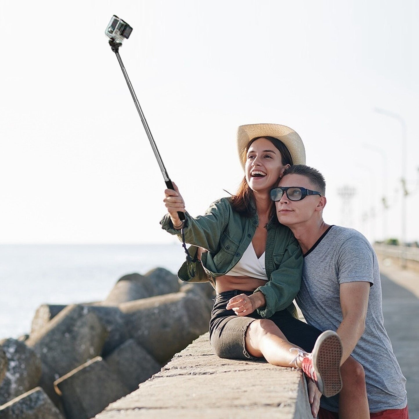 26In1 Head Chest Mount Monopod Accessories Kit Fit for Gopro Hero 1 2 3 4 5